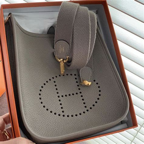 hermes evelyne gris asphalt|Hermes gray color.